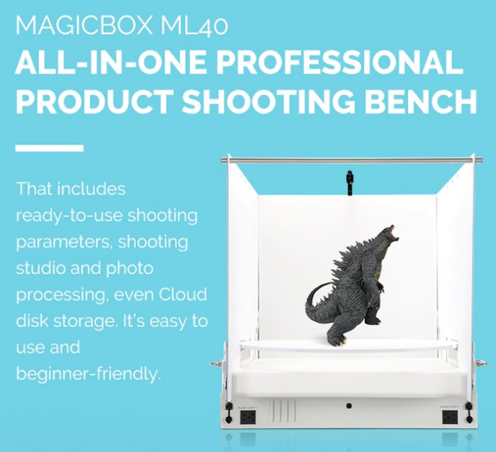 Studio chụp ảnh sản phẩm MagicBox ML40