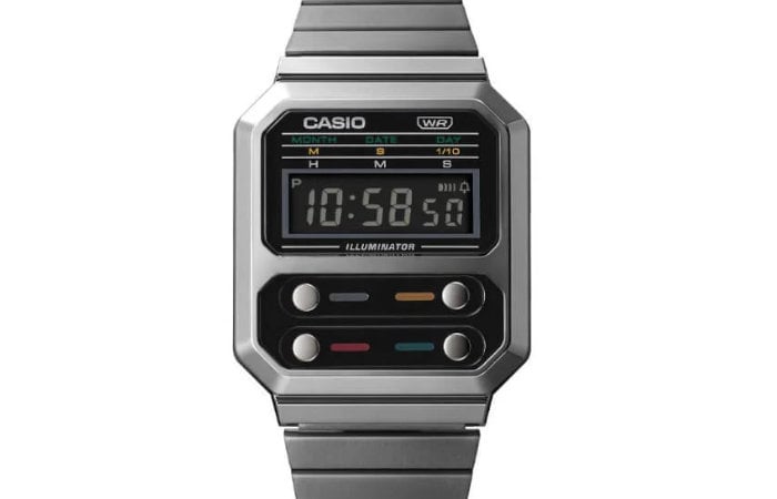 Đồng hồ điện tử Casio A100WE