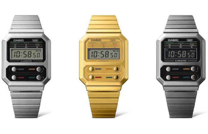 Đồng hồ kỹ thuật số Casio A100 Series