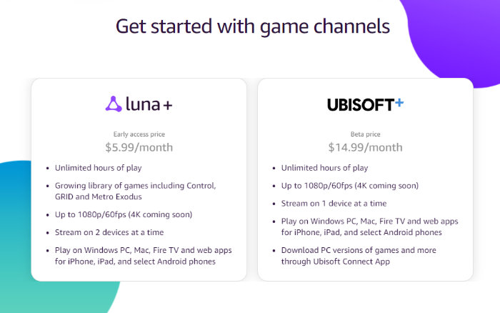 Dịch vụ phát trực tuyến trò chơi Luna