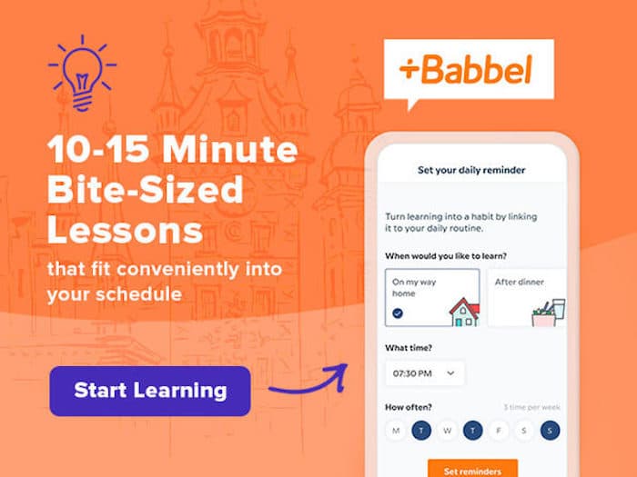 Học ngôn ngữ Babbel