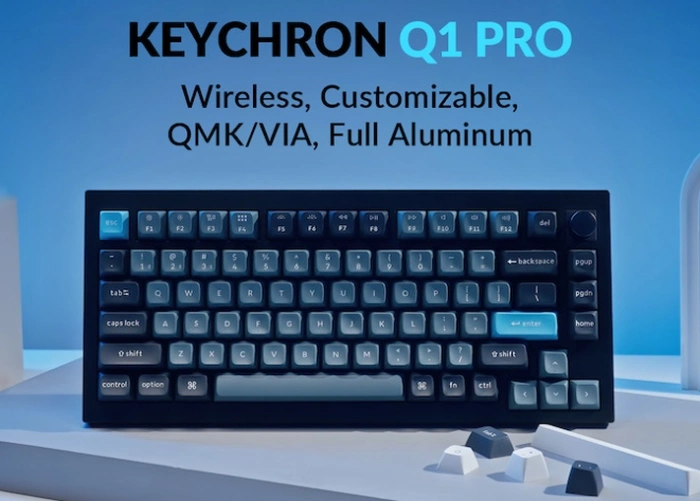 Bàn phím cơ không dây Keychron Q1 Pro mới