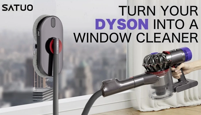 Biến Dyson của bạn thành một công cụ lau cửa sổ