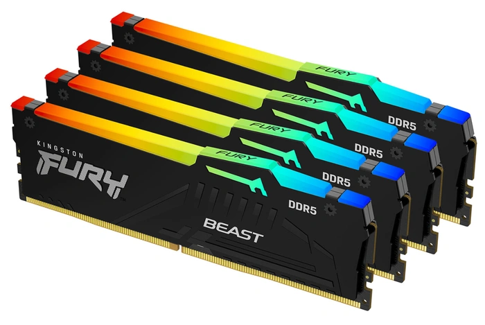 Bộ nhớ Kingston FURY Beast RGB DDR5