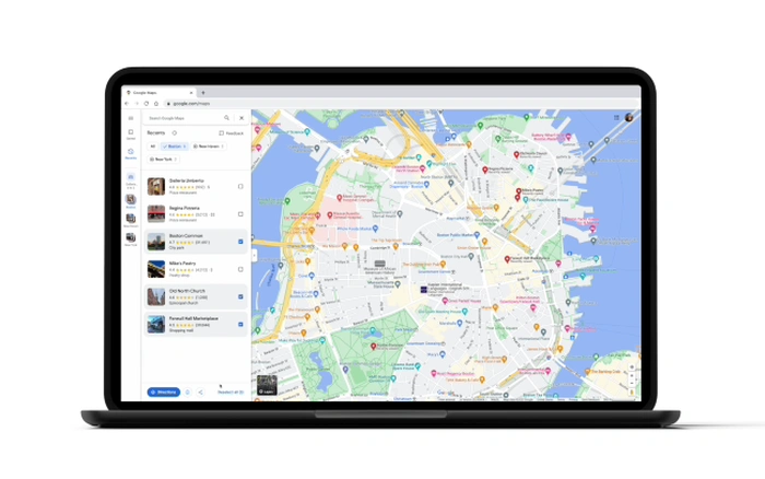 lập kế hoạch du lịch với google maps