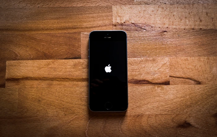 iphone bị kẹt Apple Logo