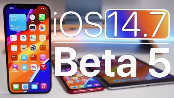 iOS14.7 phiên bản beta 5 