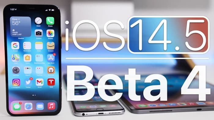 iOS14.5 phiên bản beta 4