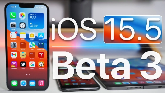 iOS15.5 phiên bản beta 3