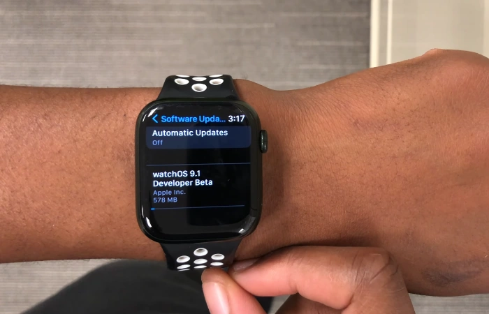 đồng hồ đeo tay 9.1 phiên bản beta 1