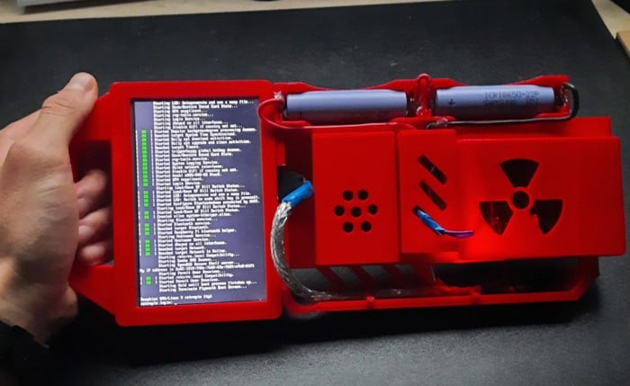 Cyberdeck in 3D của Raspberry Pi