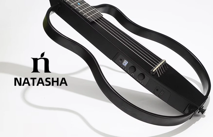 NATASHA Đàn guitar thông minh tre Kickstarter
