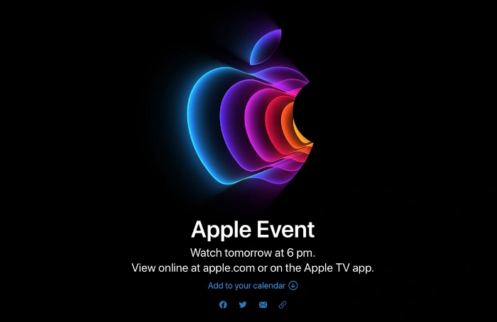 Apple  sự kiện