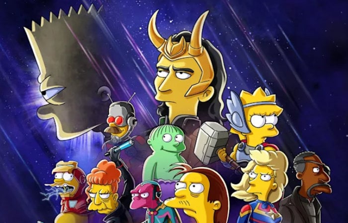 Loki gặp gia đình Simpsons