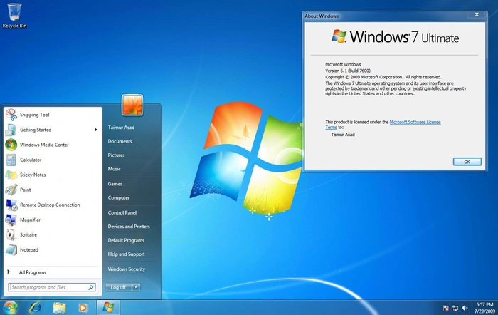 Microsoft Windows 7  hỗ trợ kết thúc