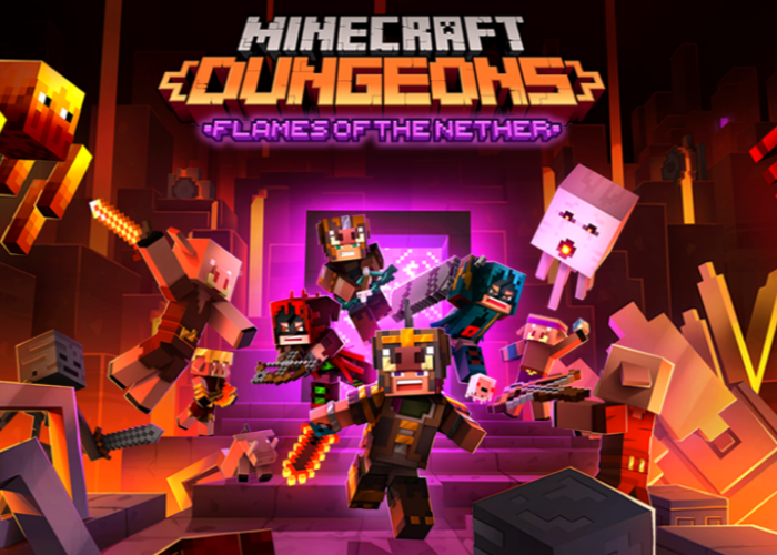 Dungeon Minecraft Ngọn lửa của Nether