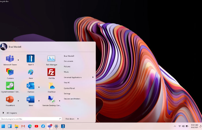 Sửa Windows 11 Vị trí menu Bắt đầu