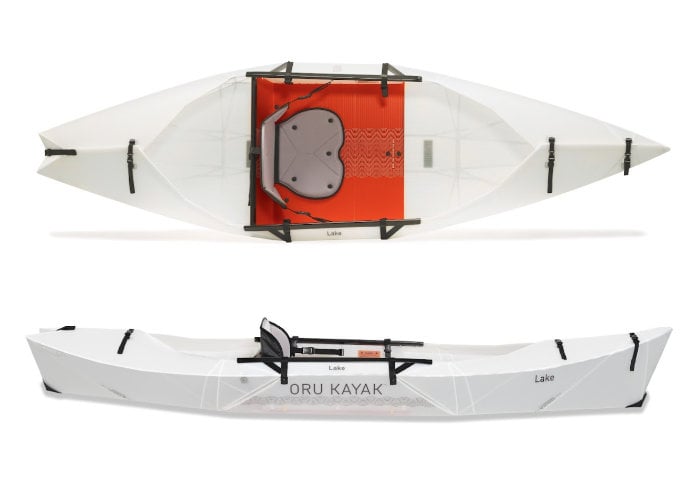 Thuyền kayak gấp origami hồ Oru