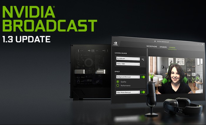 Ứng dụng phát sóng NVIDIA 1.3 cập nhật
