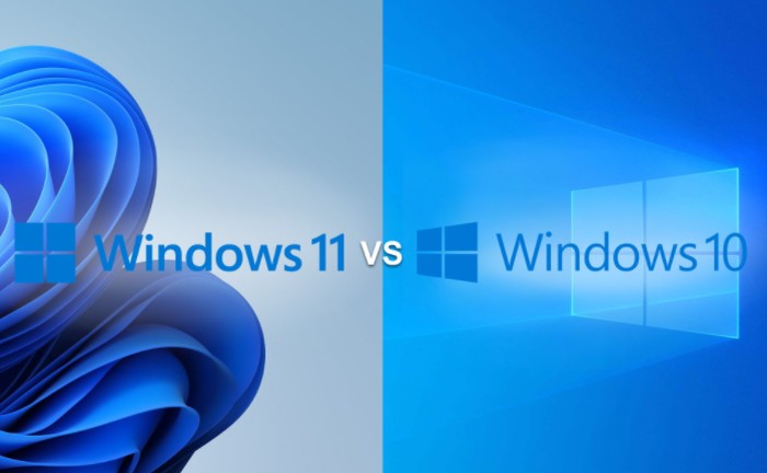 Windows  10 vs Windows 11