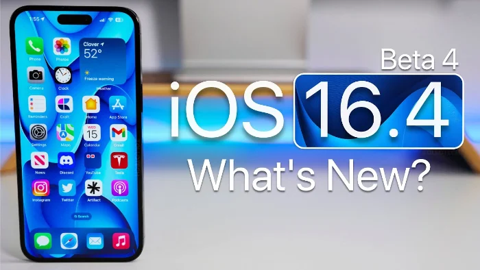   iOS16.4 phiên bản beta 4