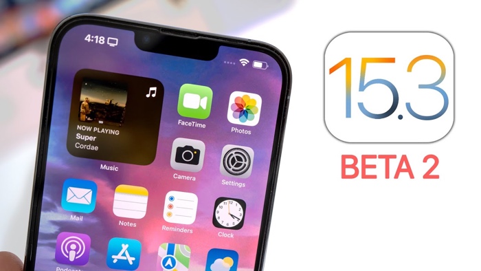 iOS15.3 phiên bản beta 2