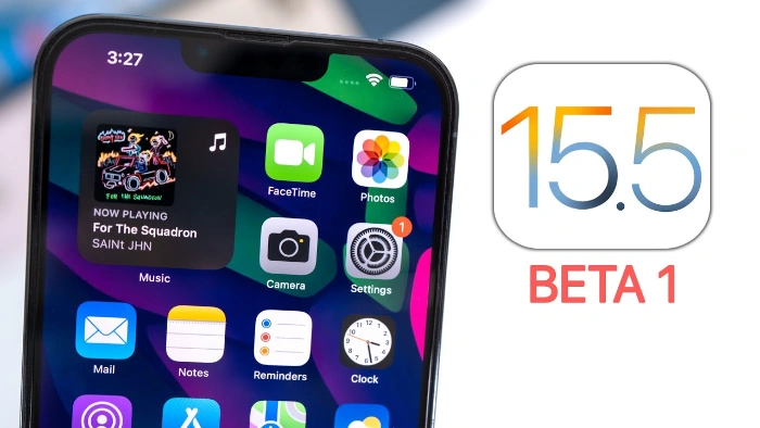 iOS15.5 phiên bản beta 1
