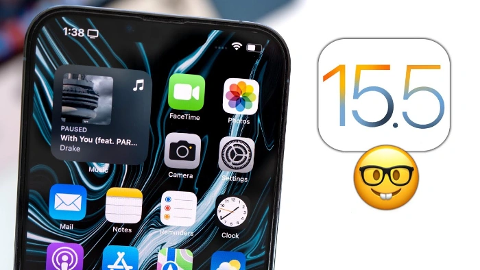 iOS15.5 phiên bản beta 2