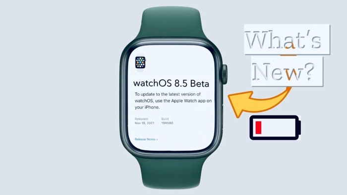 watchOS 8.5 phiên bản beta 1 