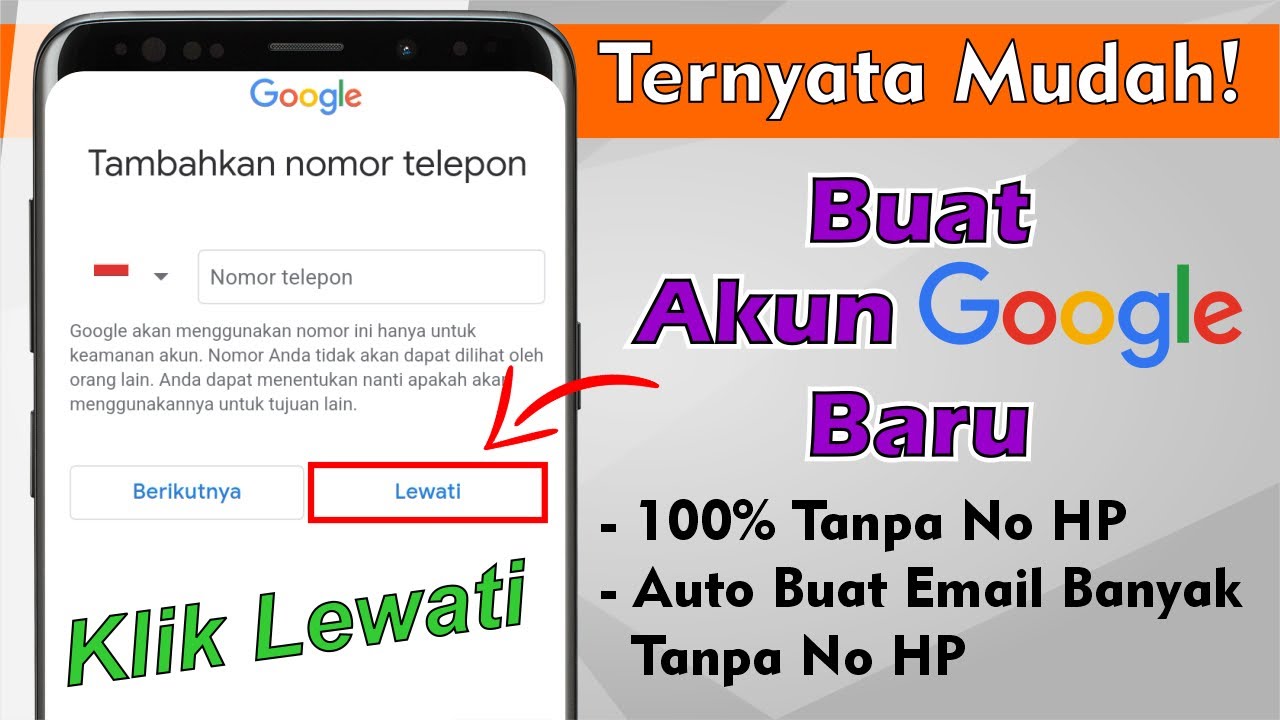 Buat Akun Google Tanpa No Telepon: 5 Langkah Mudah dan Cepat