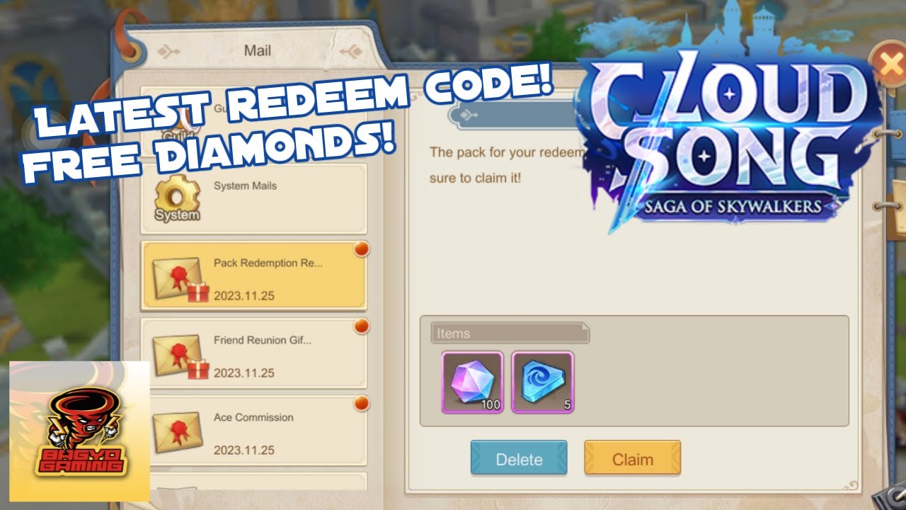 Cloud Song Redeem Code: 5 Cara Mendapatkan Bonus Menarik