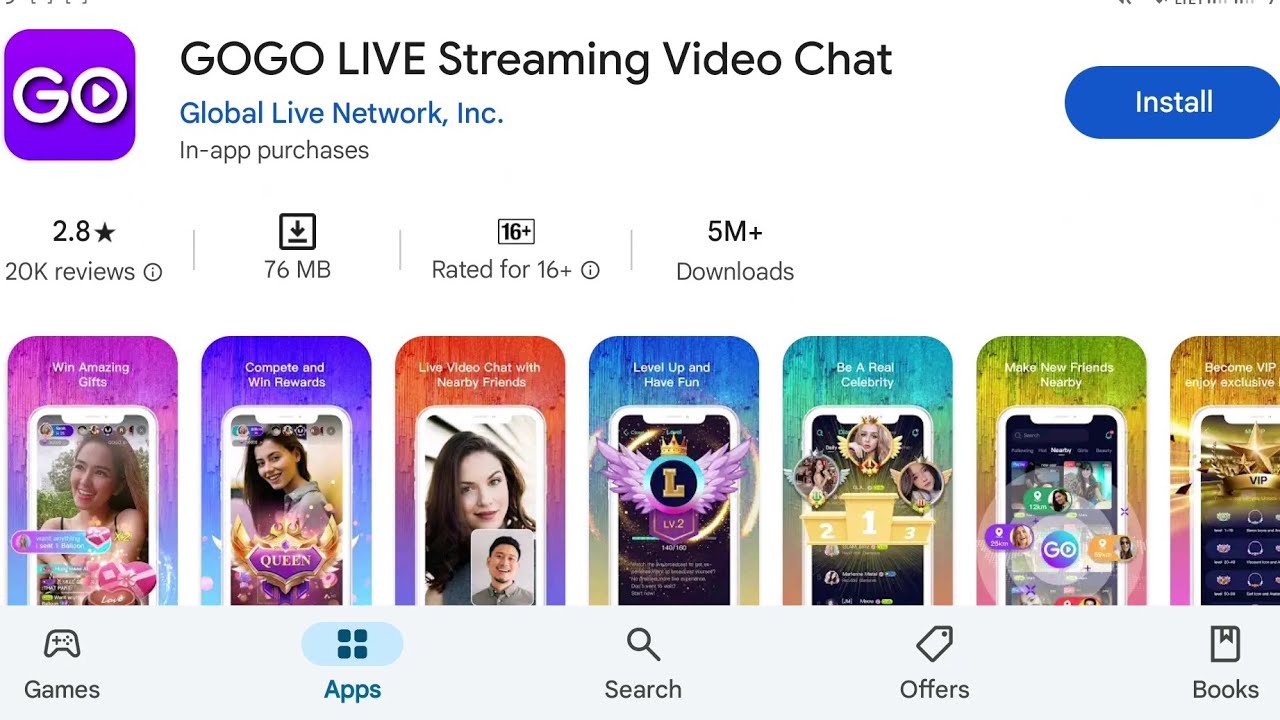 Download APK Gogo Live: 5 Fitur Menarik yang Wajib Dicoba