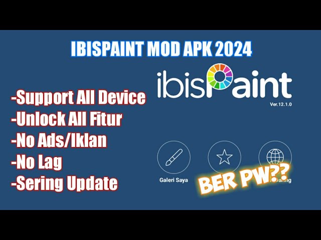 Download Ibis Paint X Mod Apk Versi Terbaru: 5 Fitur Unggul!