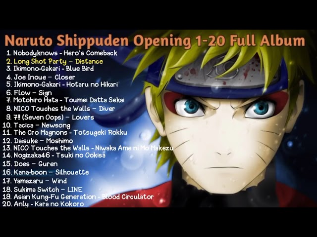 Download Lagu Naruto Shippuden Full Album: 5 Lagu Favorit Terbaik