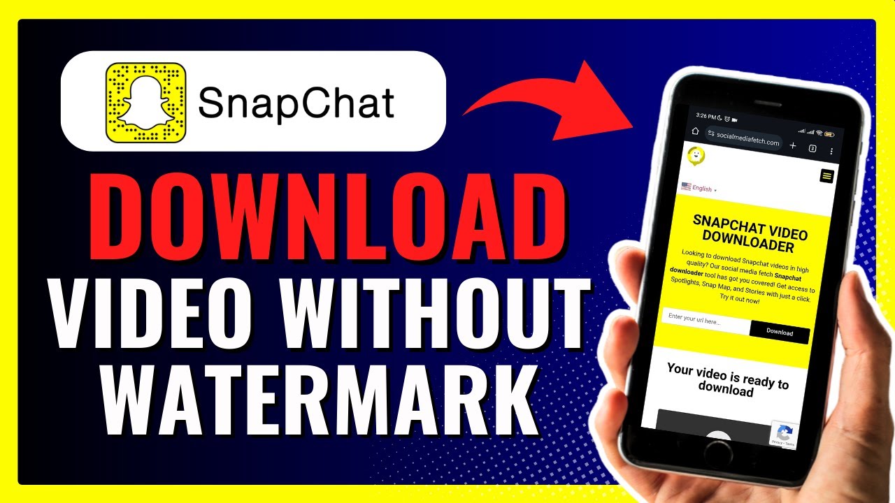 Download Snapchat Videos Without Watermark: 5 Cara Mudah