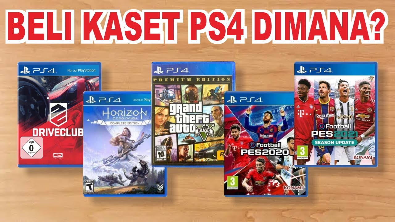 Jual Beli Kaset PS4: 7 Rekomendasi Terbaik untuk Gamer માસિસ